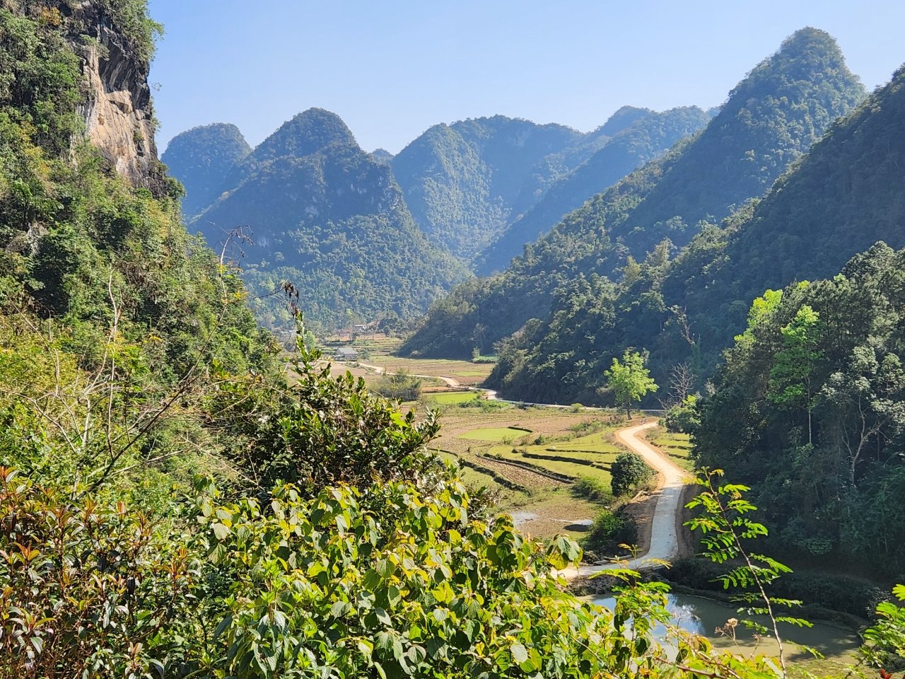 Cycling in Vietnam in March